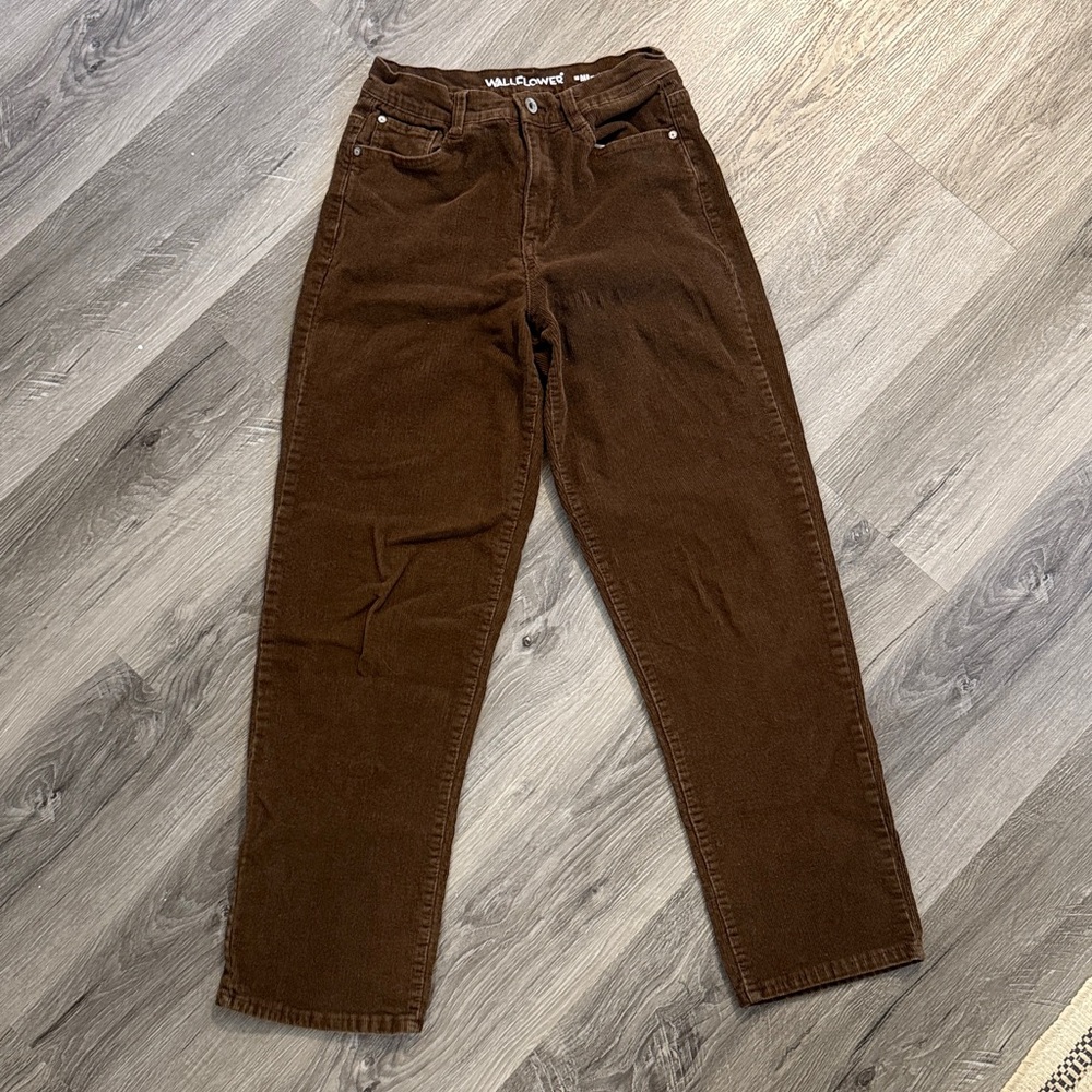 Wallflower High Rise Brown Jeans Classic Fit